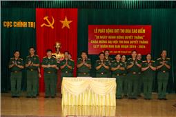 Cục Chính trị phát động đợt thi đua cao điểm chào mừng Đại hội Thi đua Quyết thắng LLVT Quân khu giai đoạn 2019-2024